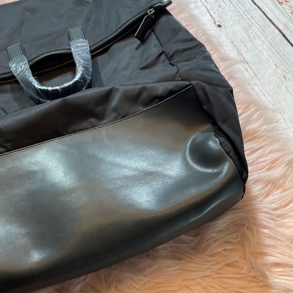 NWT ATM Anthony Thomas Melillo Black Nylon Large Foldable Backpack Bag main image 4